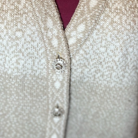 VINTAGE Abstract Pattern Women's Knit Sweater Vest - Picture 4 of 12